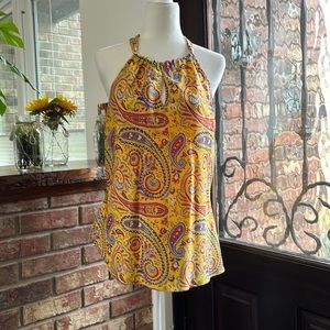 Ralph Lauren Silk Top Size L